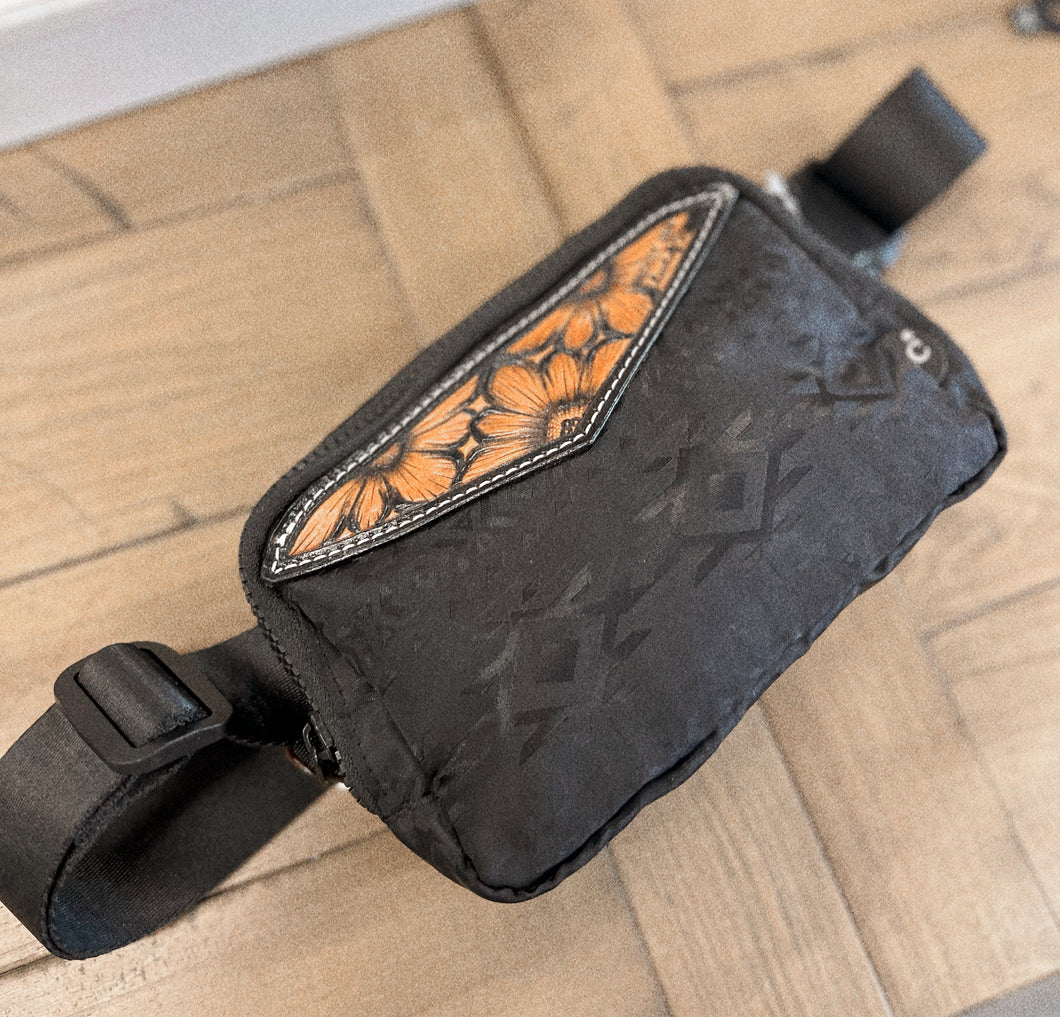 Tooled Patch Fanny Pack