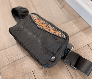 Tooled Patch Fanny Pack