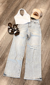 “Bright Side” Light Wash Jeans