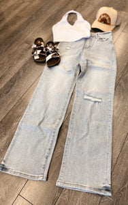 “Bright Side” Light Wash Jeans