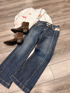 “Classic Cowgirl” Front Seam Jeans